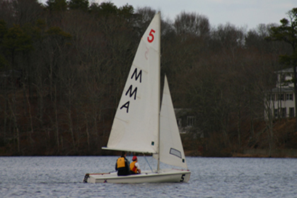 Holland (Mich.) Sentinel:  "Aspiring Sailors, Successful Racing Boat Leaving Holland Today"
