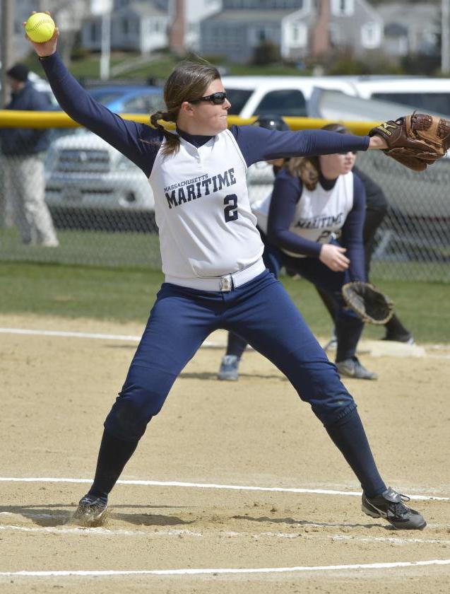Winkler Raps Out Pair Of Hits As Softball Drops MASCAC Doubleheader Decision At Fitchburg State