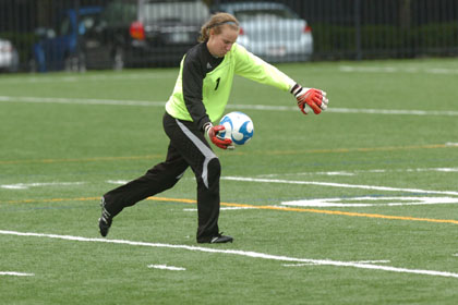 Johnson Makes 12 Saves In Net As Women's Soccer Opens MASCAC Play With 5-0 Setback At Framingham State
