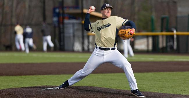 Rozak Combines With Two Relievers On Four-Hit Shutout As Baseball Posts 7-0 Victory At Emerson