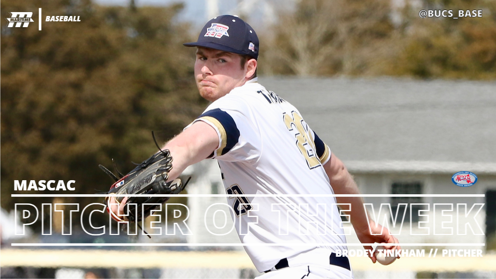 Tinkham Earns Second Straight MASCAC Pitcher of the Week Honors