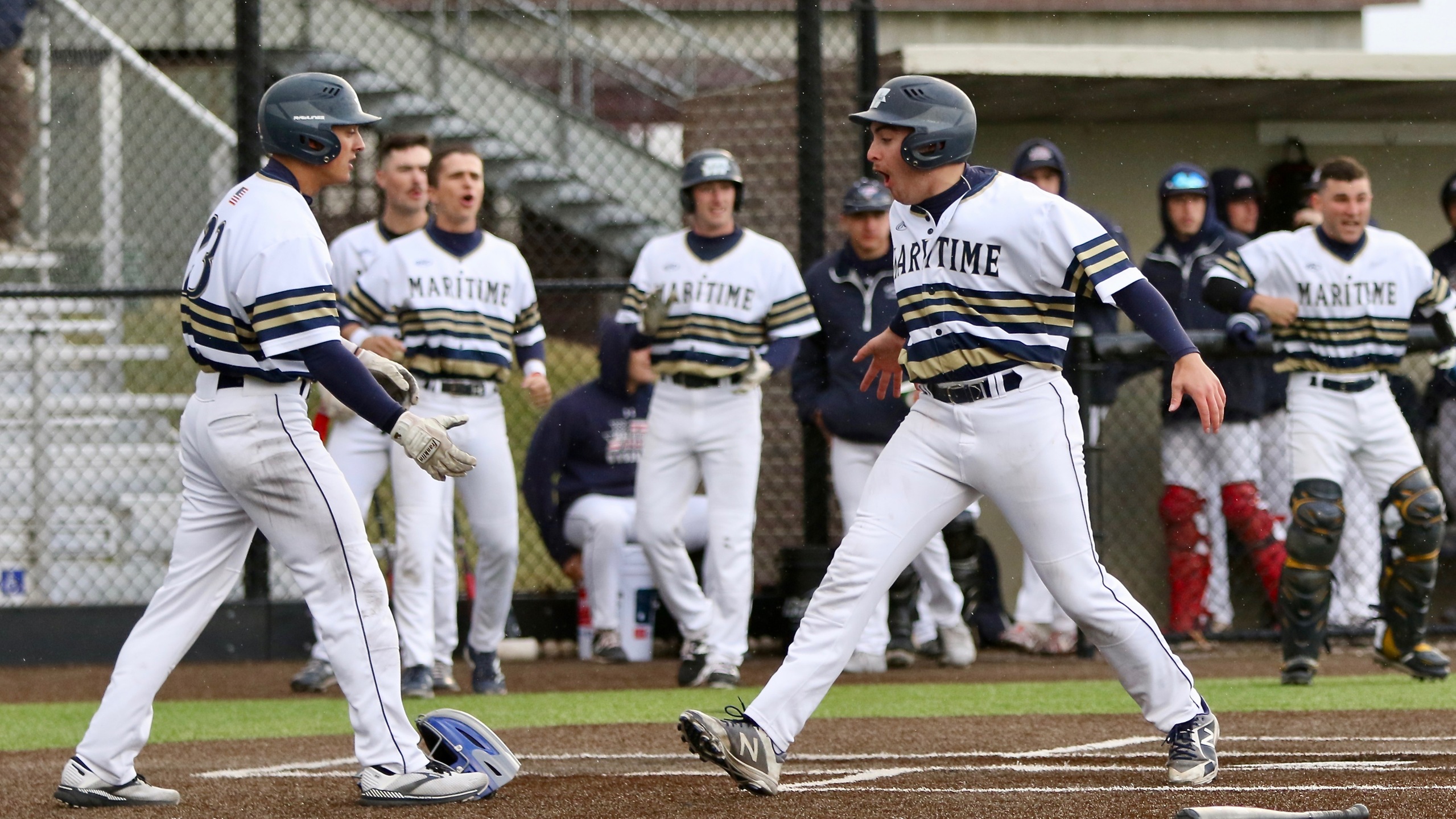 Baseball Get back to .500 with Saturday Sweep of the Rams