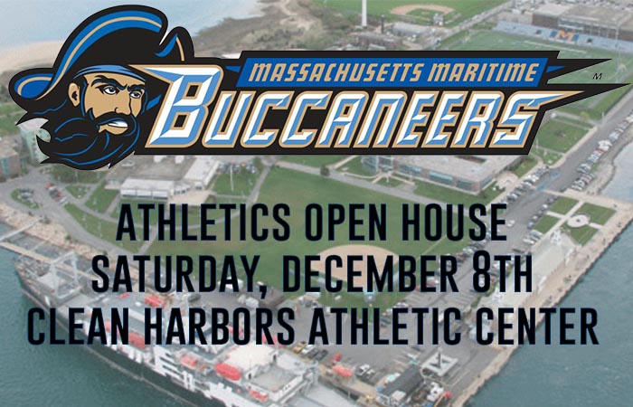 Massachusetts Maritime Athletic Department Holding Athletic Open House on Saturday, December 8th