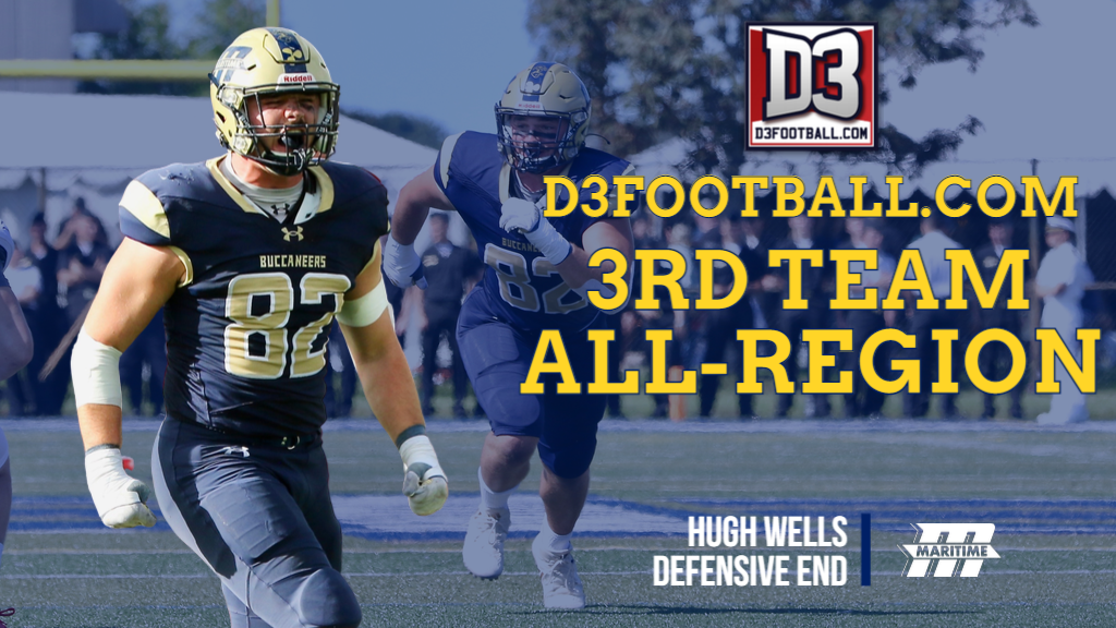Wells Receives D3.Football.com All-Region Nod