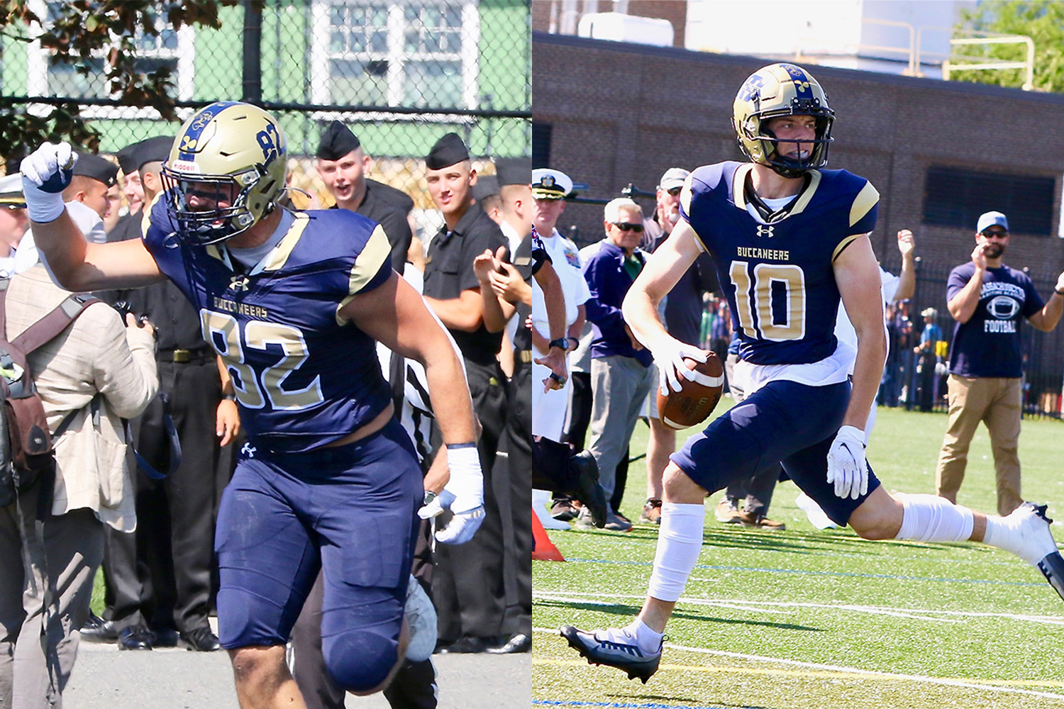 Brightman and Wells Named to D3Football.com Team of the Week