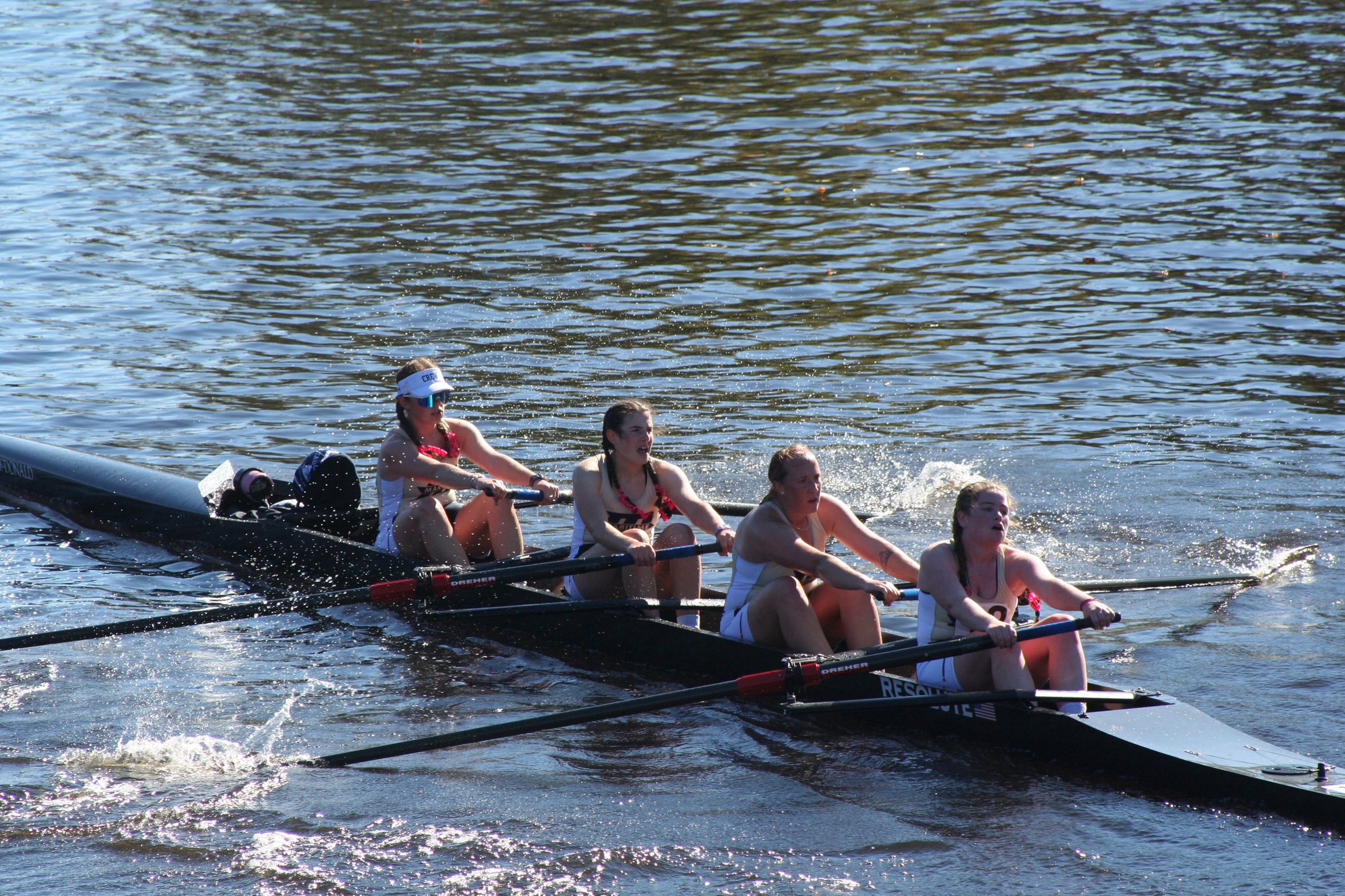 Women's Rowing Competes at Prestigious Head of the Charles Regatta