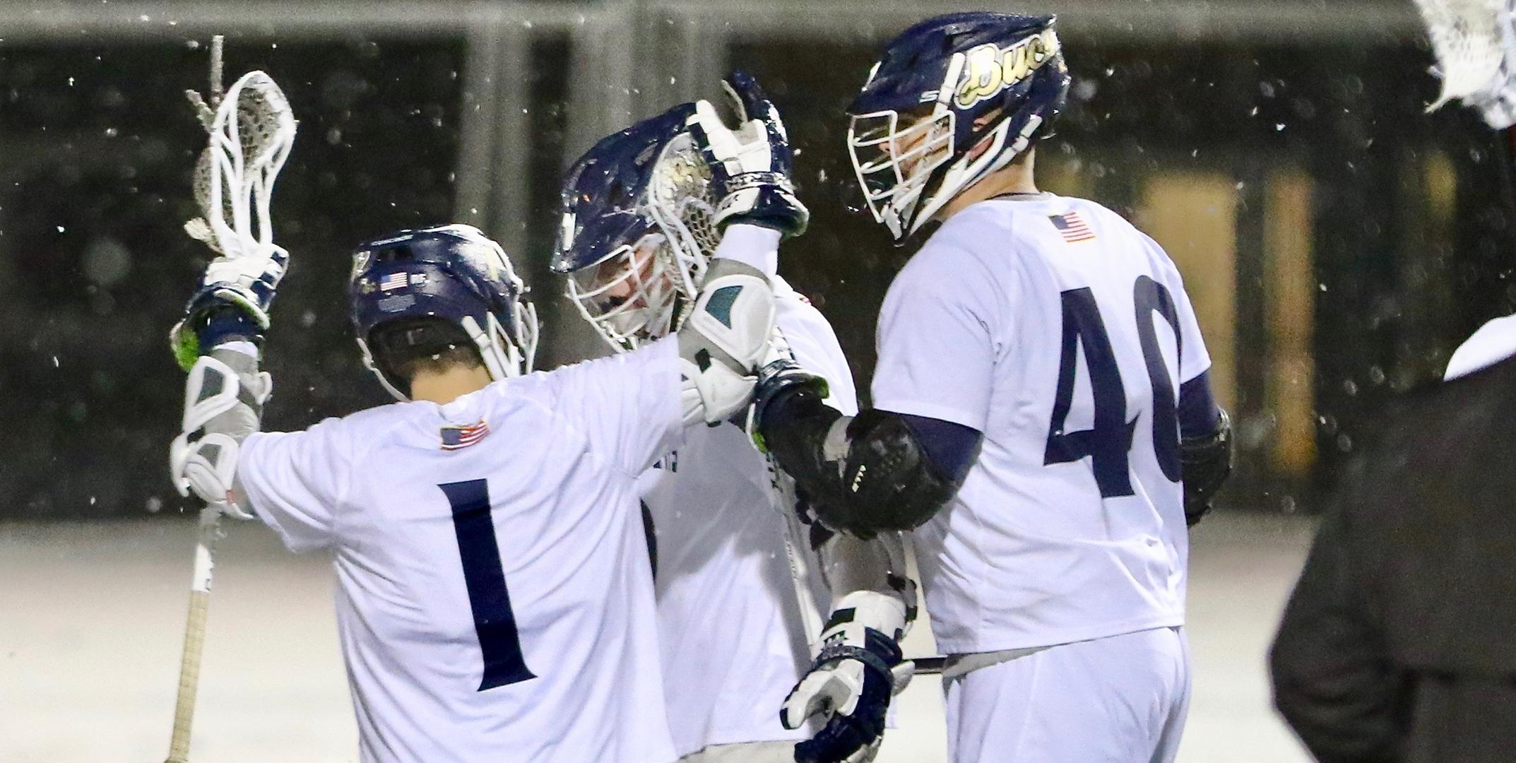 Men's Lacrosse Doubles up Mariners to win Admiral's Cup