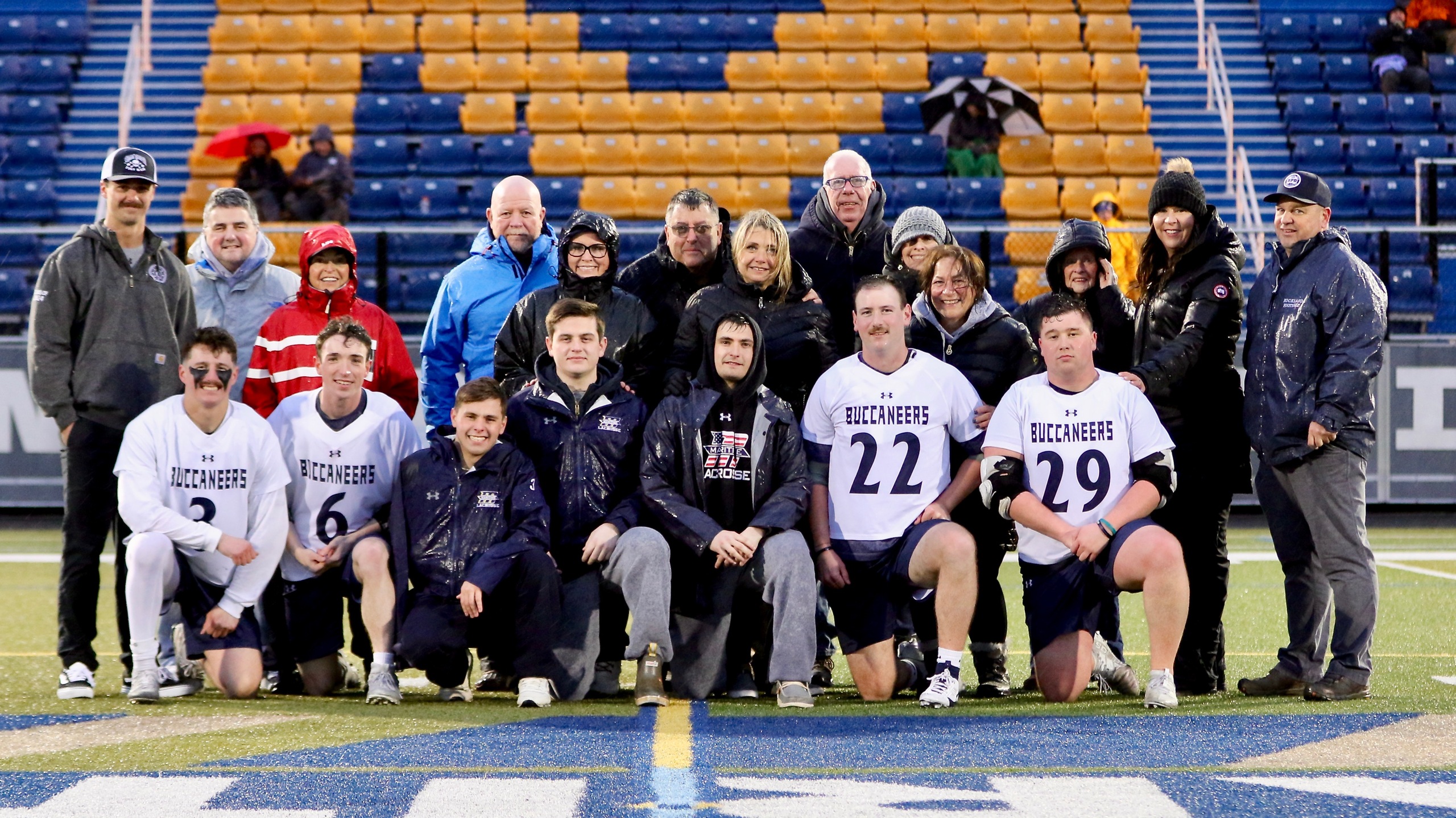 Men's Lax Pours on 20 in Win over Salem on Senior Night