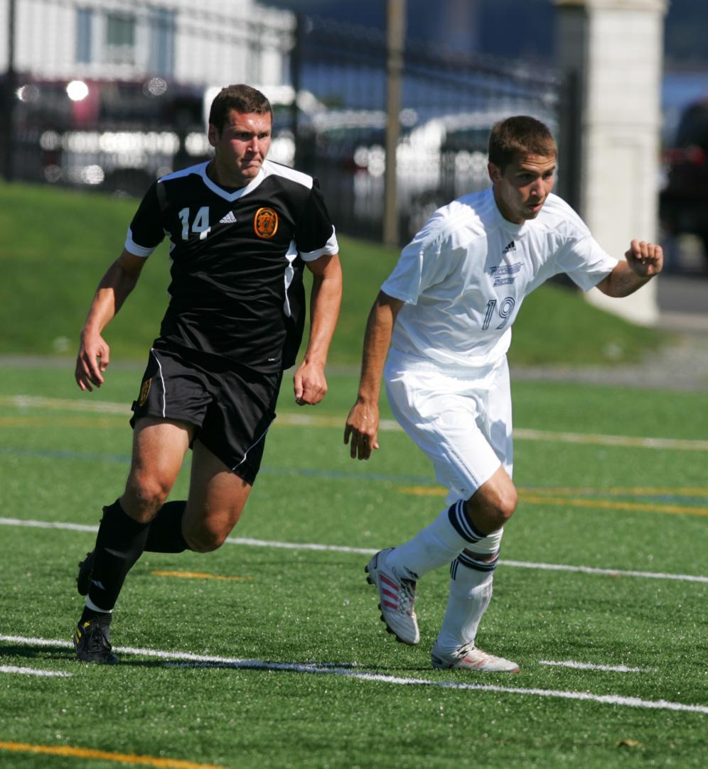 Mills Nets Game Winner On First Collegiate Goal As Men's Soccer Notches 2-1 MASCAC Victory At Worcester State