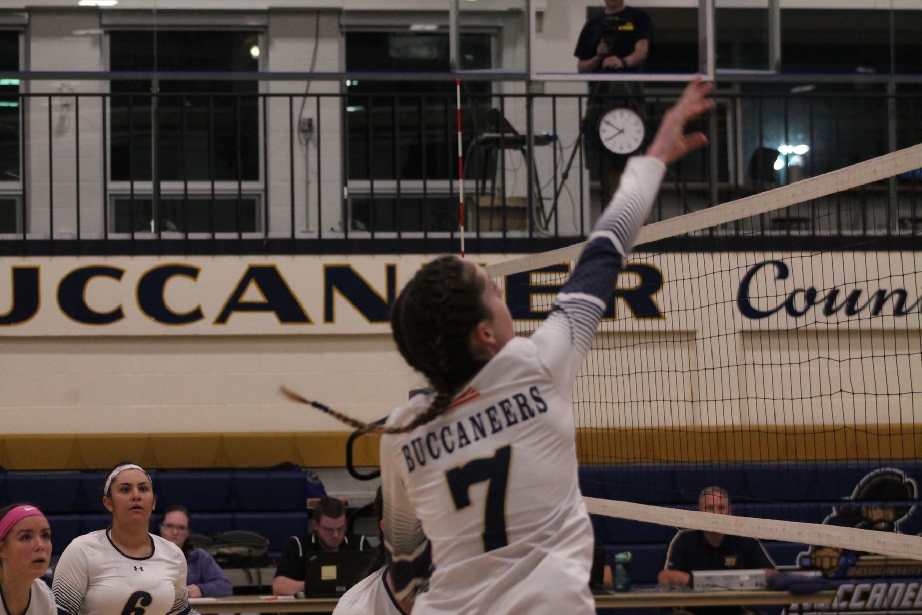 Volleyball Drops Two at Eastern Nazarene in Tri-Match