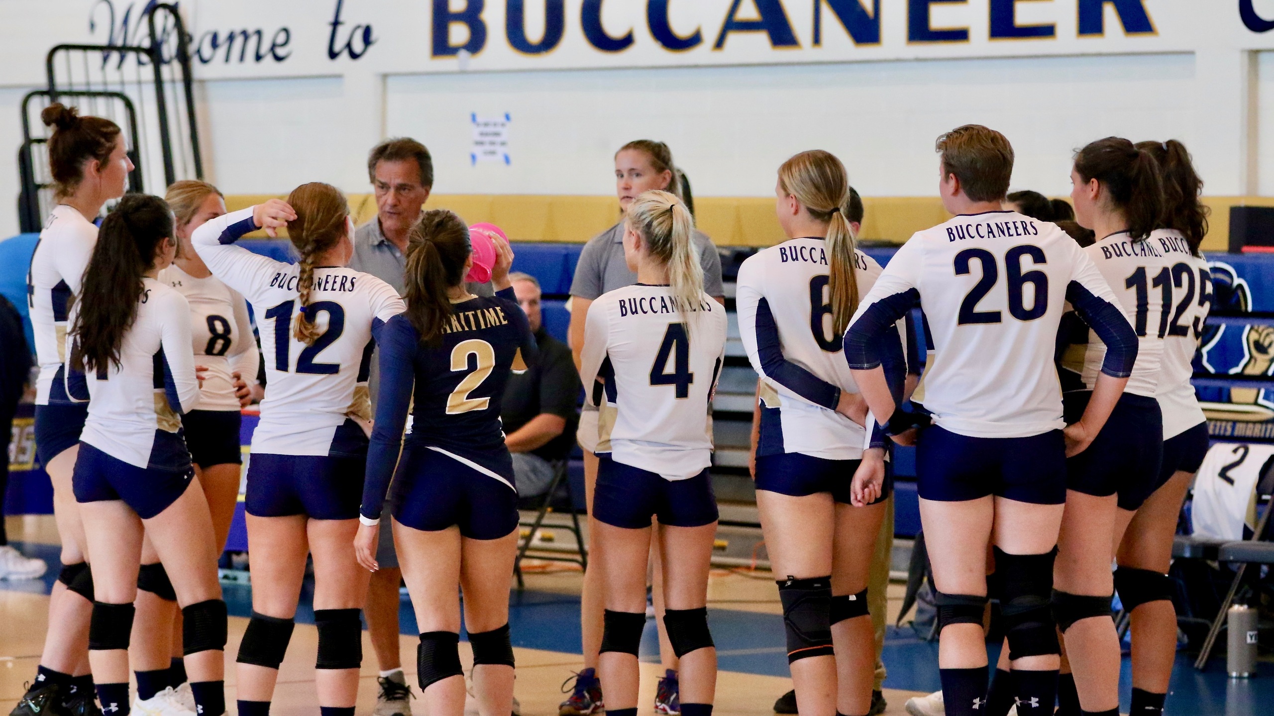 Volleyball: Maritime Loses Conference Match to MCLA in Four Sets