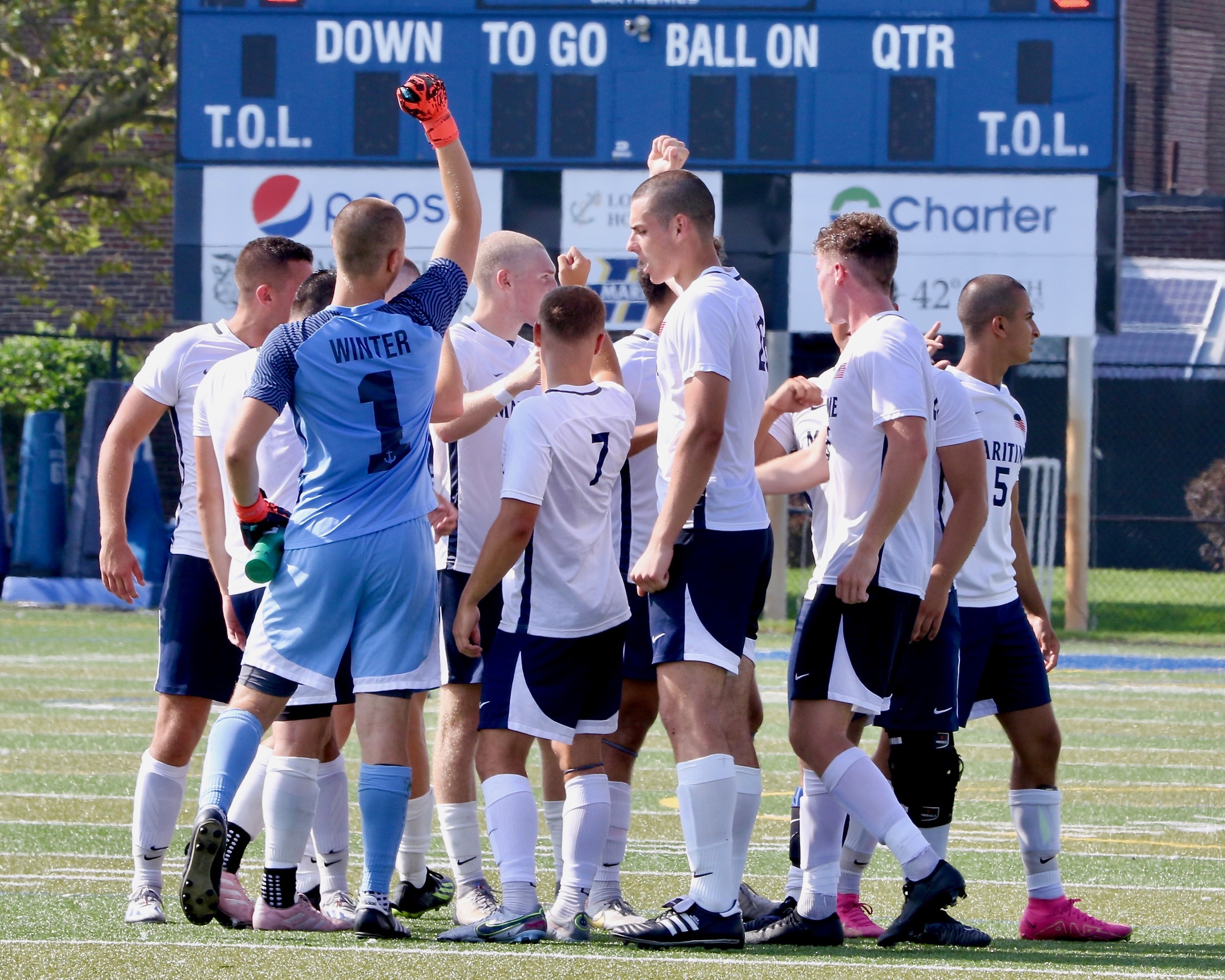 Men's Soccer Shutout by Falcons in Conference Play