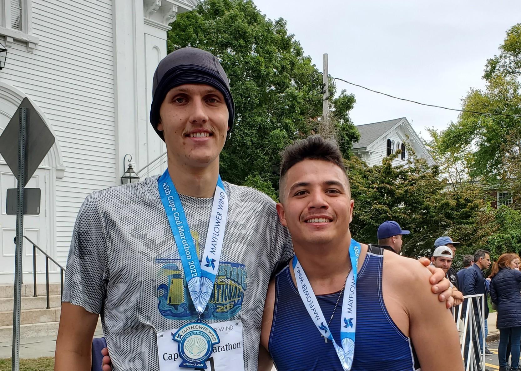 Hayes and Janulaitis take on Cape Cod Marathon