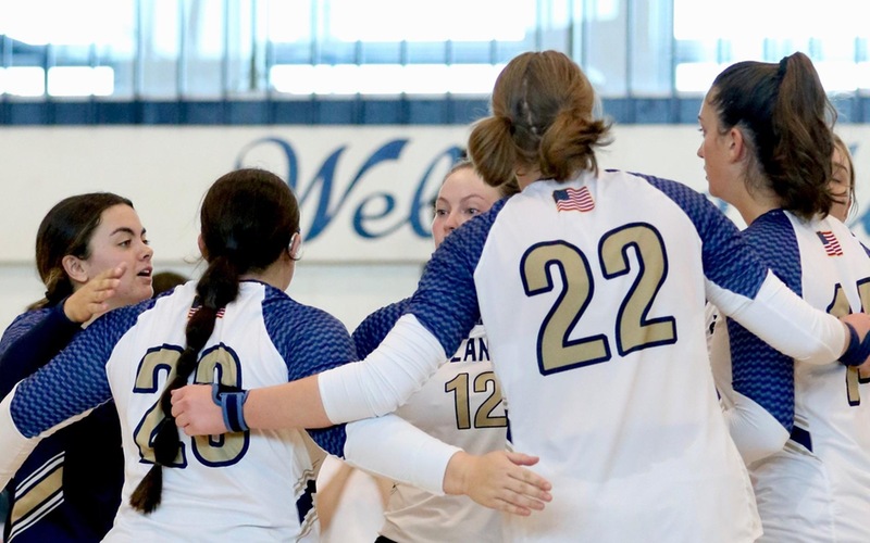Volleyball Defeated in Straight Sets by Trailblazers