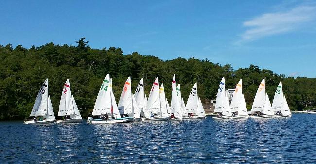 Dinghy Sailing Overcomes Less Than Perfect Conditions To Post 13th Place Finish At Dartmouth Hewitt Trophy