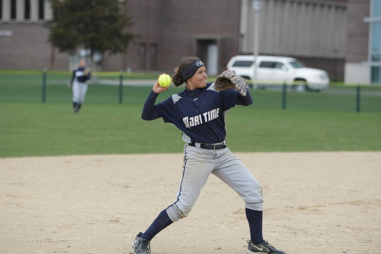 McLaughlin Raps Out Three Hits, Click Adds RBI Triple As Softball Drops MASCAC Doubleheader Decision At Fitchburg State