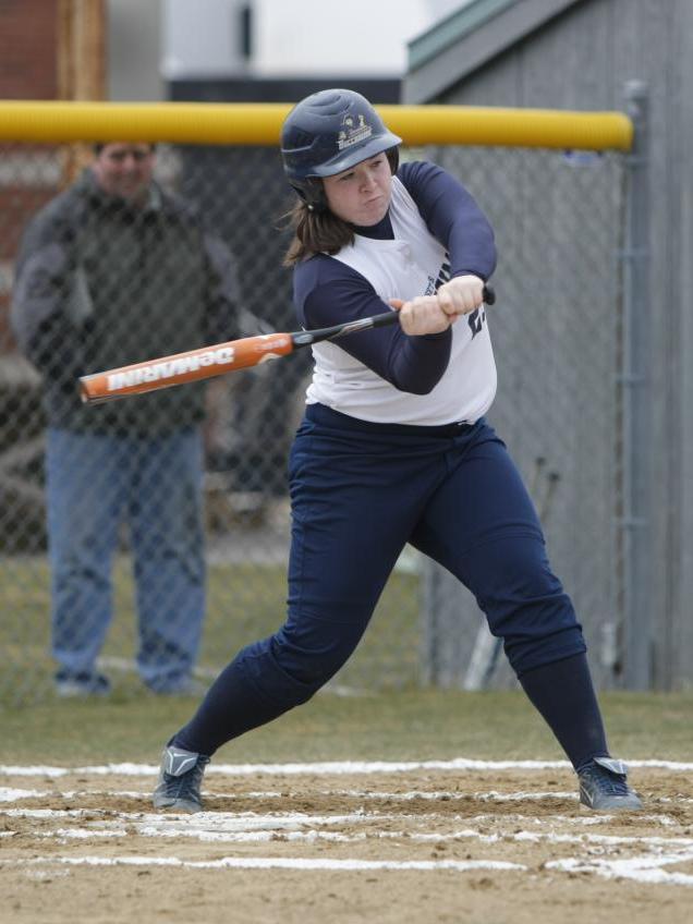 Thibeault Raps Out Pair Of Hits As Softball Drops MASCAC Opening Twinbill To Framingham State