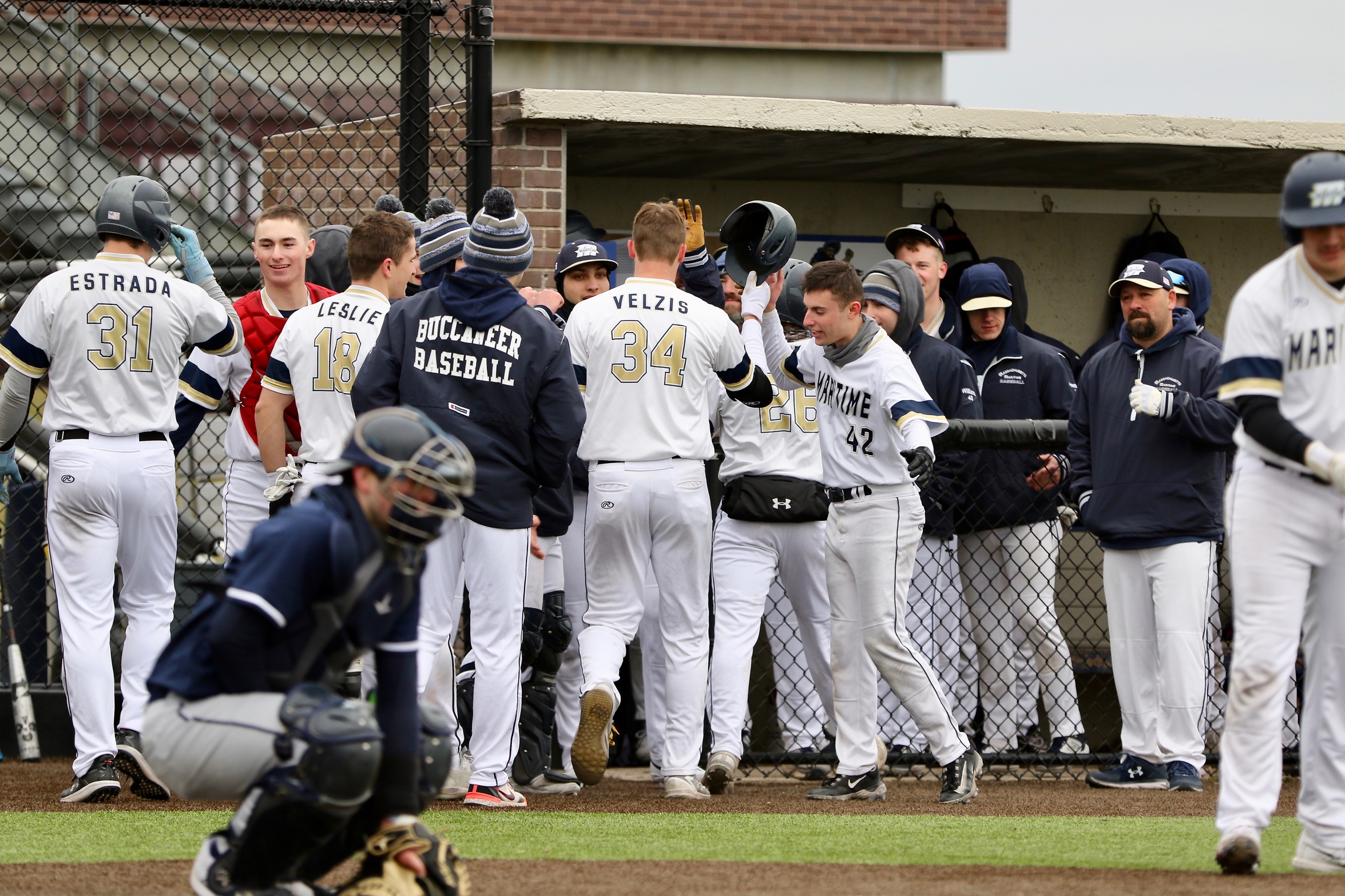 Baseball Splits Conference Doubleheader with MCLA