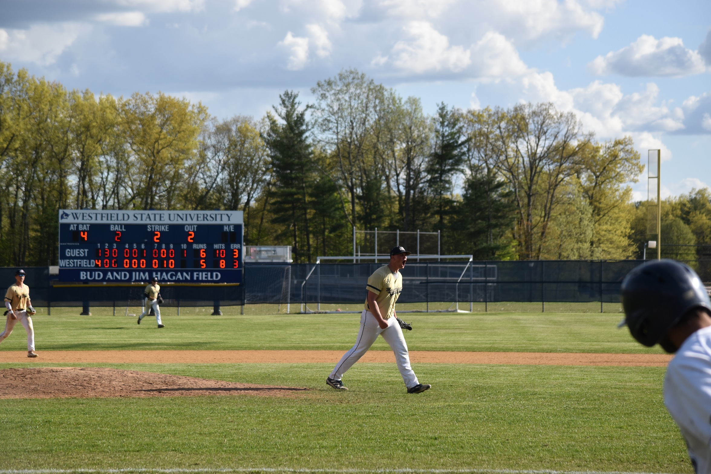 Baseball Takes Extra Innings Win over Westfield