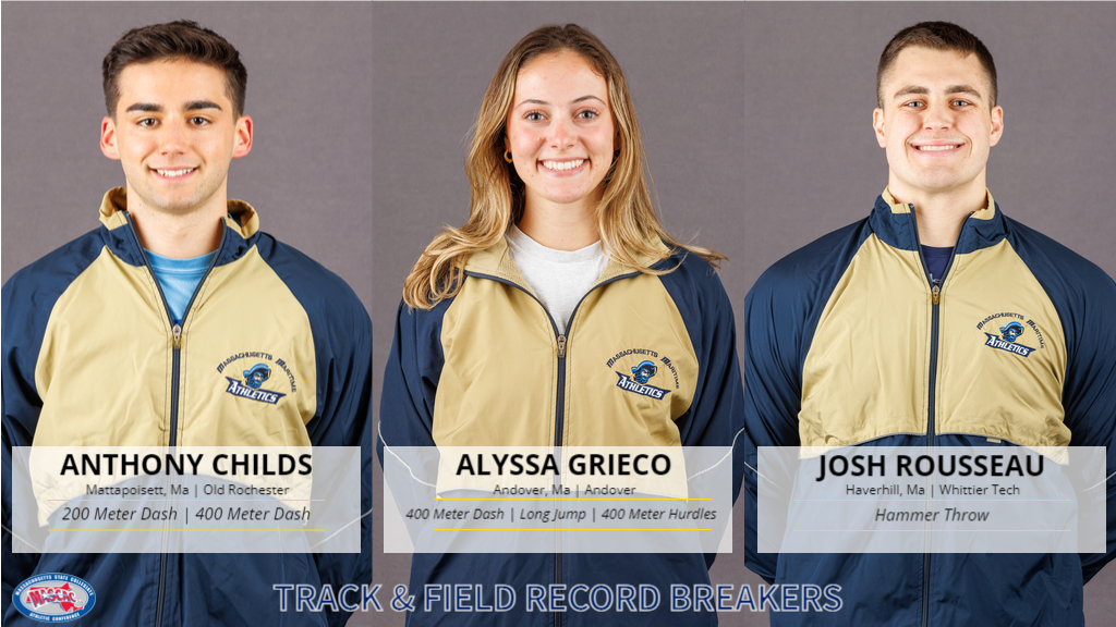 Childs, Grieco, and Rousseau Break Records at Regis and Fitchburg