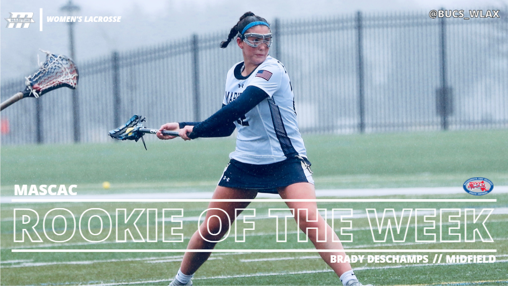 Deschamps Claims MASCAC Rookie of the Week Nod