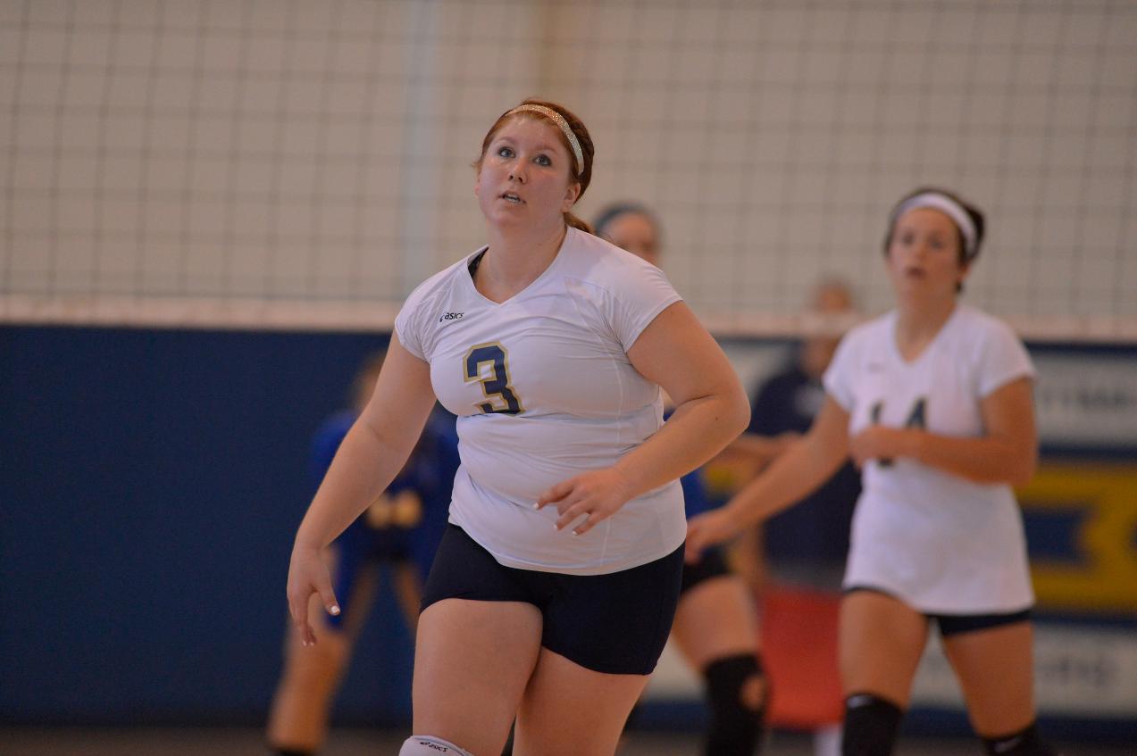 Burgess-Chrost Registers Five Kills, 13 Digs As Volleyball Drops Tri-Match Decisions To Babson, UMass Dartmouth