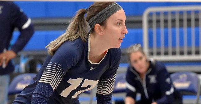 Klangos Collects Seven Kills, Five Digs As Volleyball Drops 3-0 MASCAC Decision To Bridgewater State