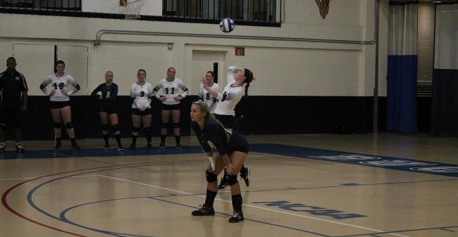 Roy Records 10 Kills, Three Blocks As Volleyball Drops 3-0 Non-League Decision To Eastern Nazarene