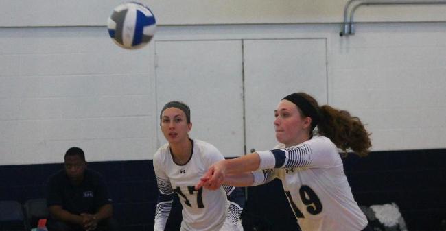 Klangos, Harrison Combine For Six Kills As Volleyball Drops 3-0 MASCAC Decision At Framingham State