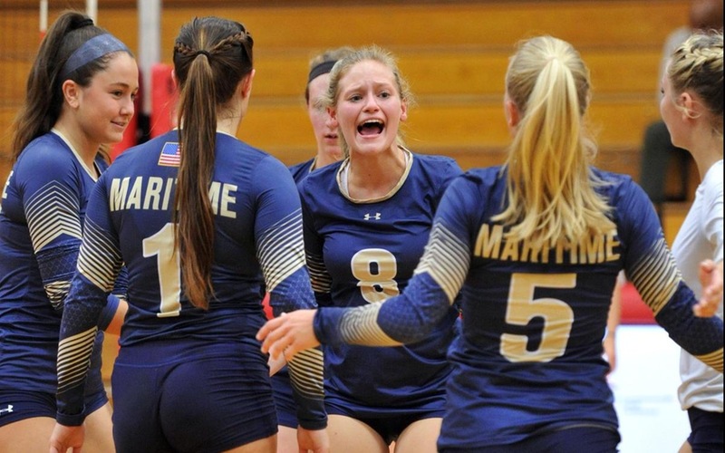 Harrison Records 15 Digs, 13 Kills As Volleyball Falls To Pine Manor
