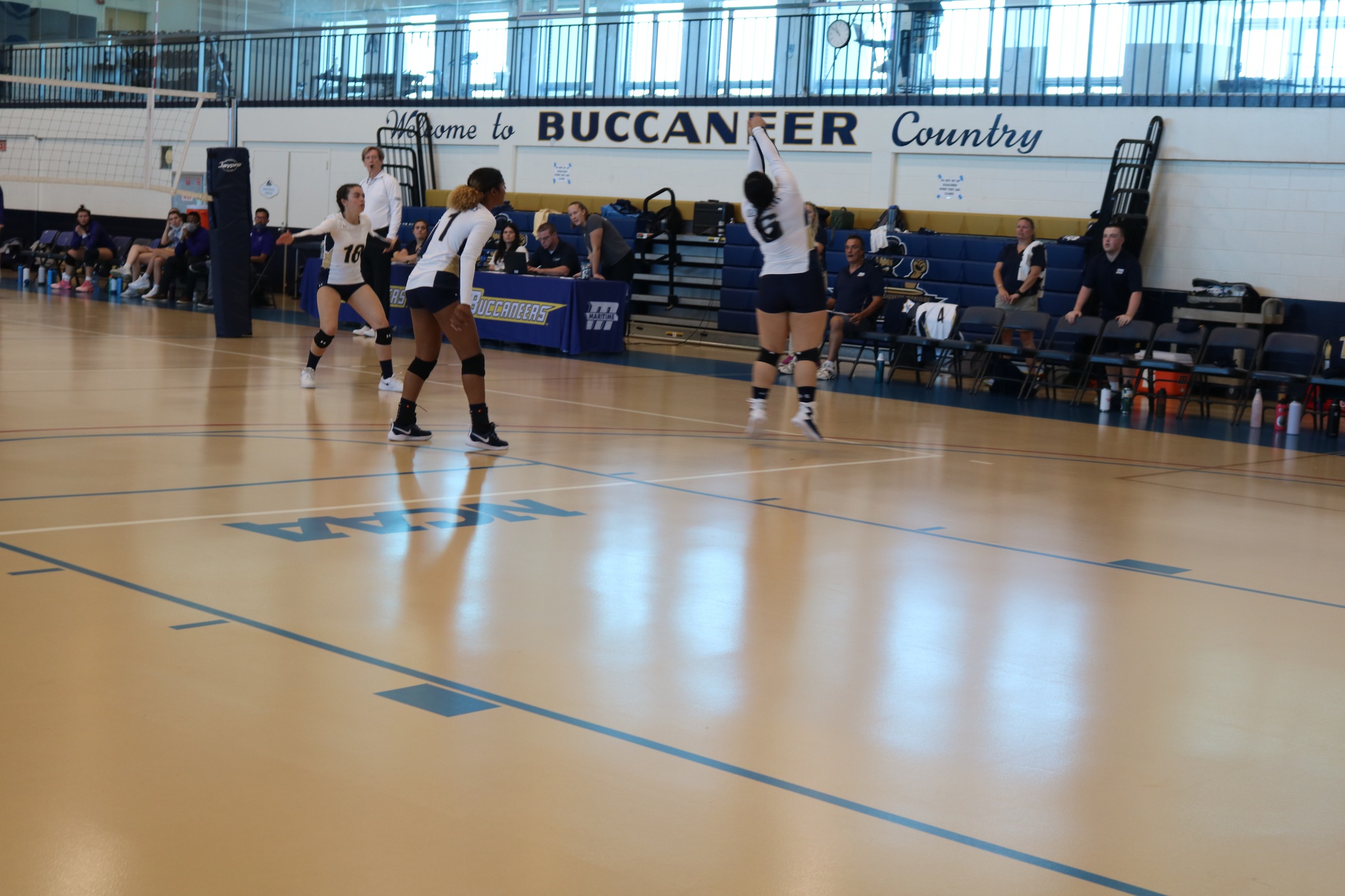 Volleyball Goes Four Sets with Salem in MASCAC Opener