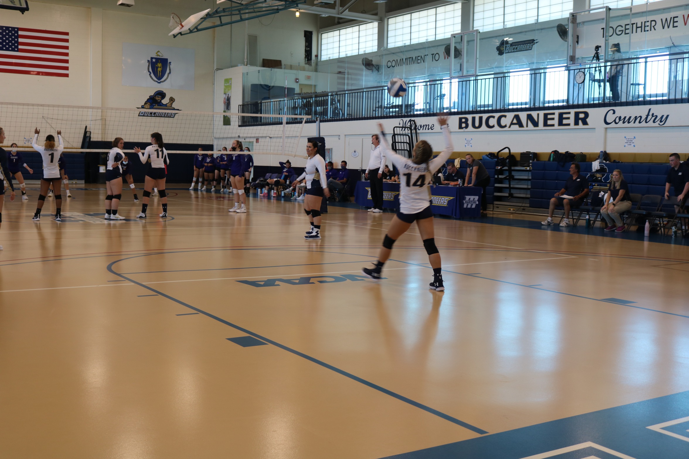 Volleyball Drops Double Header at Home to Open Season