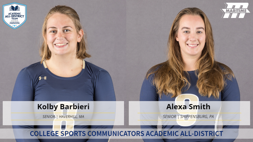 Barbieri and Smith Earn Academic CSC Academic All-District Honors