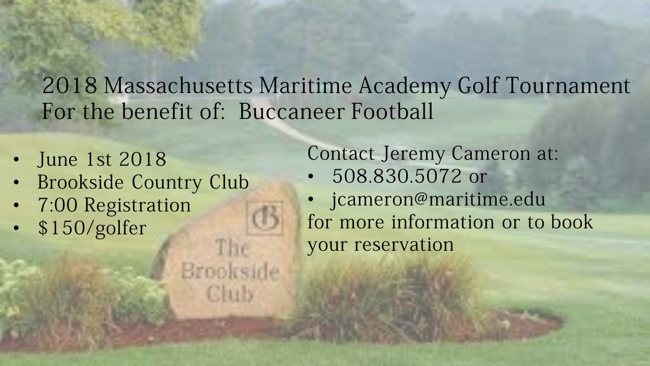 MMA Annual Golf Tournament to Benefit Buccaneer Football