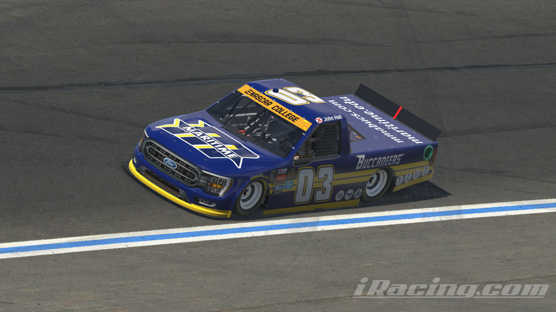 Maritime Cadet to Take Part in eNASCAR iRacing College Series