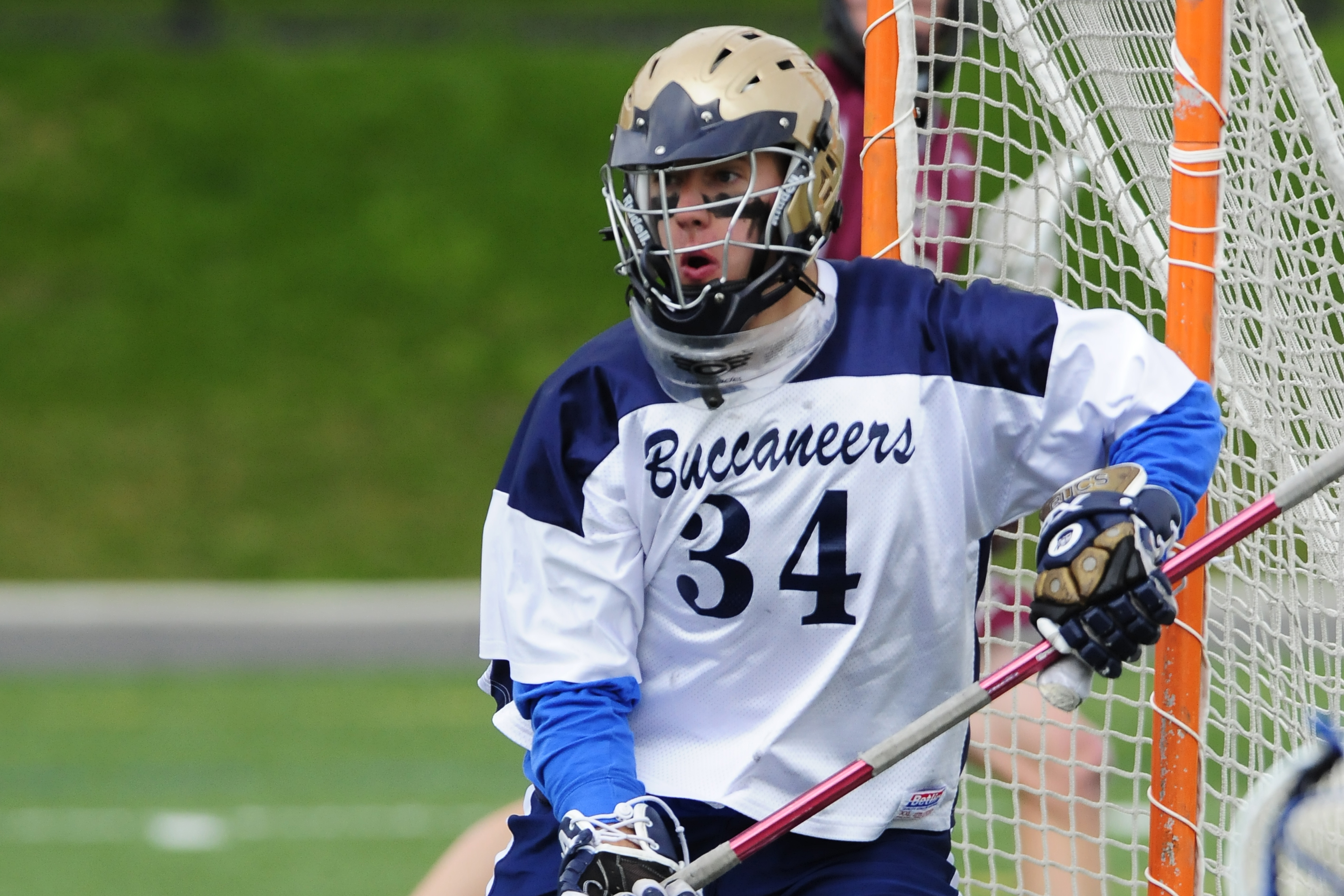 Linn Nets Pair Of Goals, Hitchings Makes 19 Saves As Men's Lacrosse Drops 7-5 Non-League Decision To Salem State