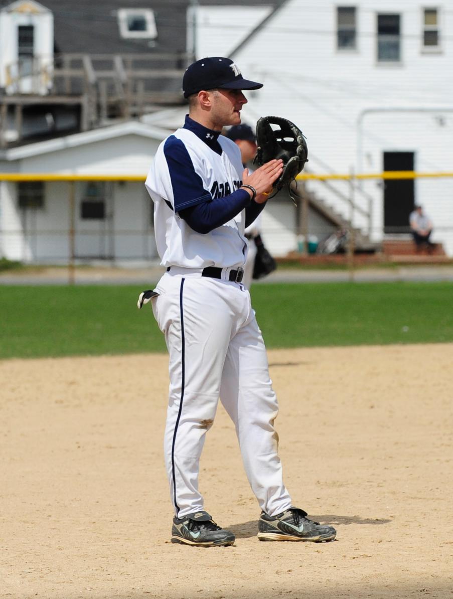 Falmouth Enterprise:  "Nahigian Finishes Career Up With Massachusetts Maritime Baseball"