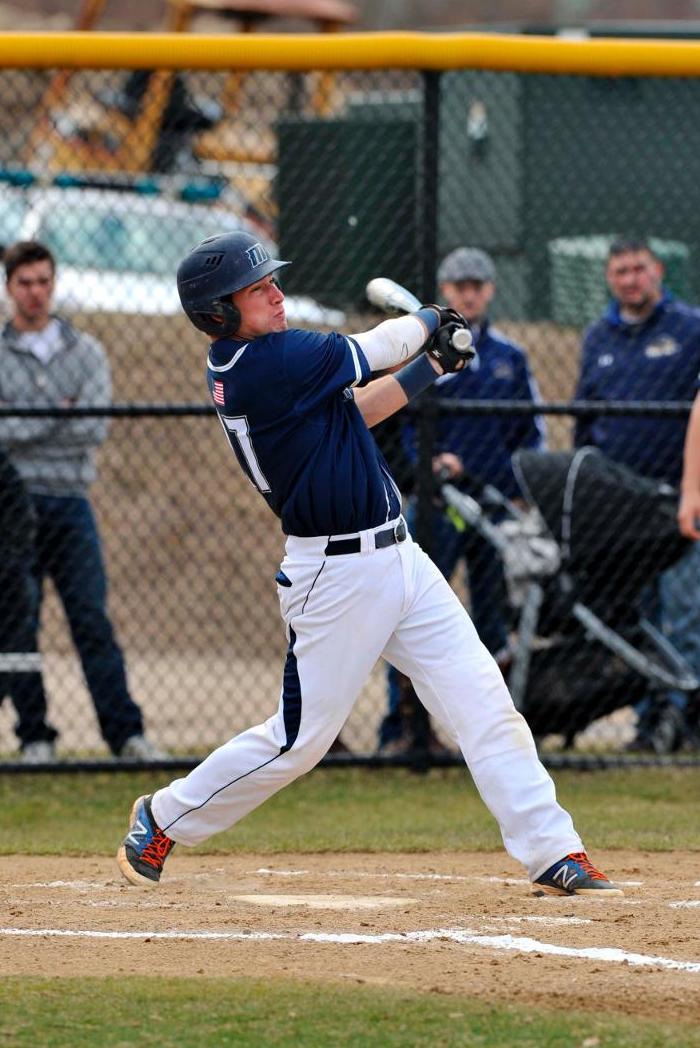 Pelletier Raps Out Three Hits In Support Of Rozak's First Career Victory As Baseball Notches 7-1 Triumph Over Wentworth