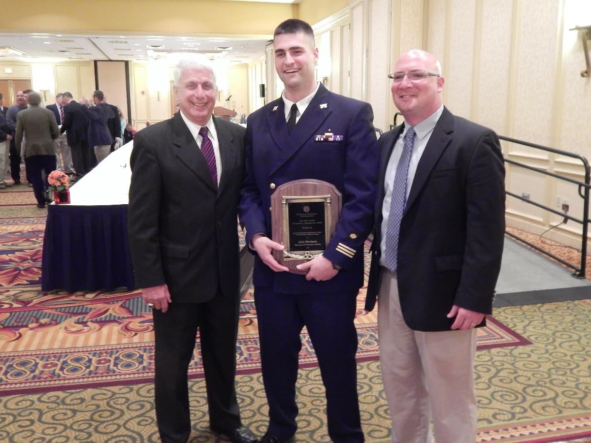 Moriarty Receives National Football Foundation's Grinold Chapter Jack Daly Award
