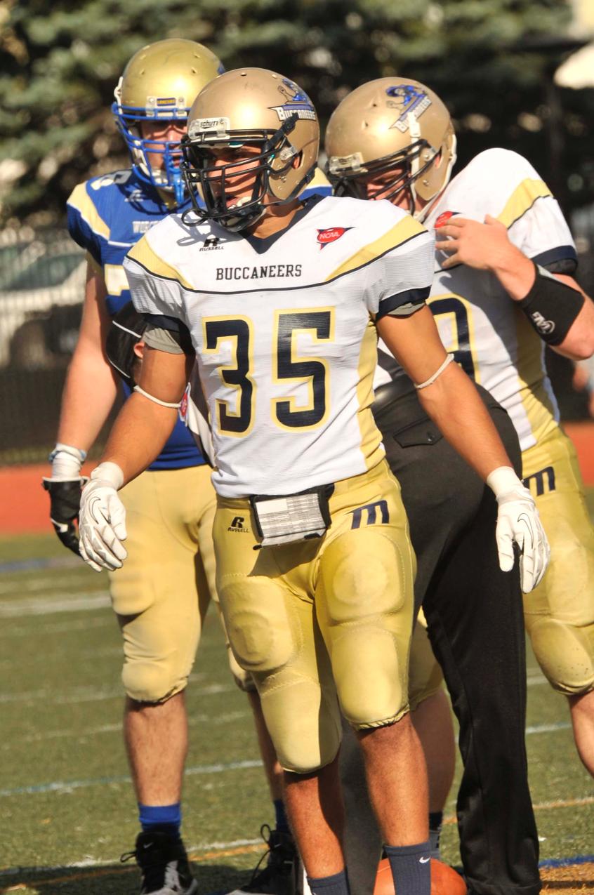Vote For Victor Andrade's Fumble Return Touchdown As MASCAC Football Fan Play Of The Week!