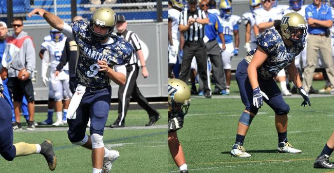 Haggerty, Kern Named As Respective MASCAC Football Offensive Player, Rookie Of The Week