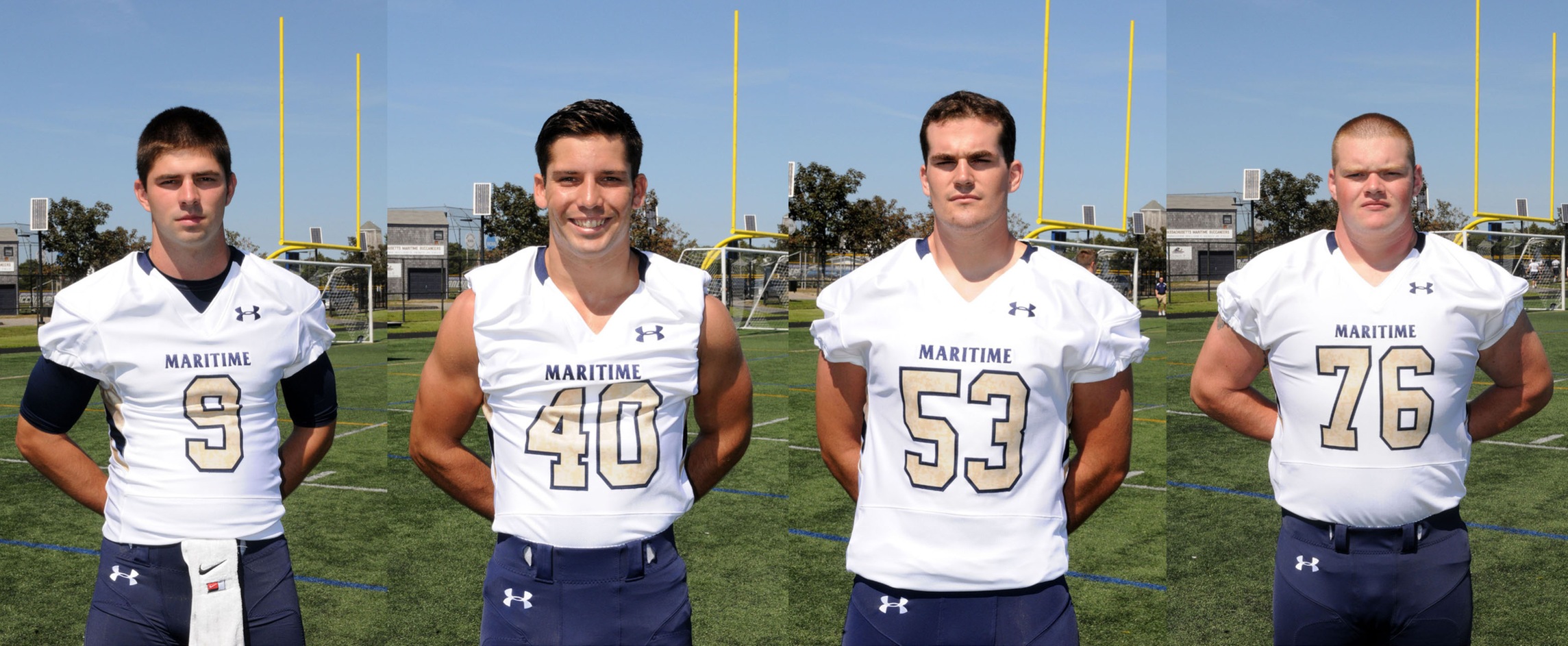 Haggerty, Gross, Churchill & Rooney Named As 2017 Buccaneer Football Co-Captains