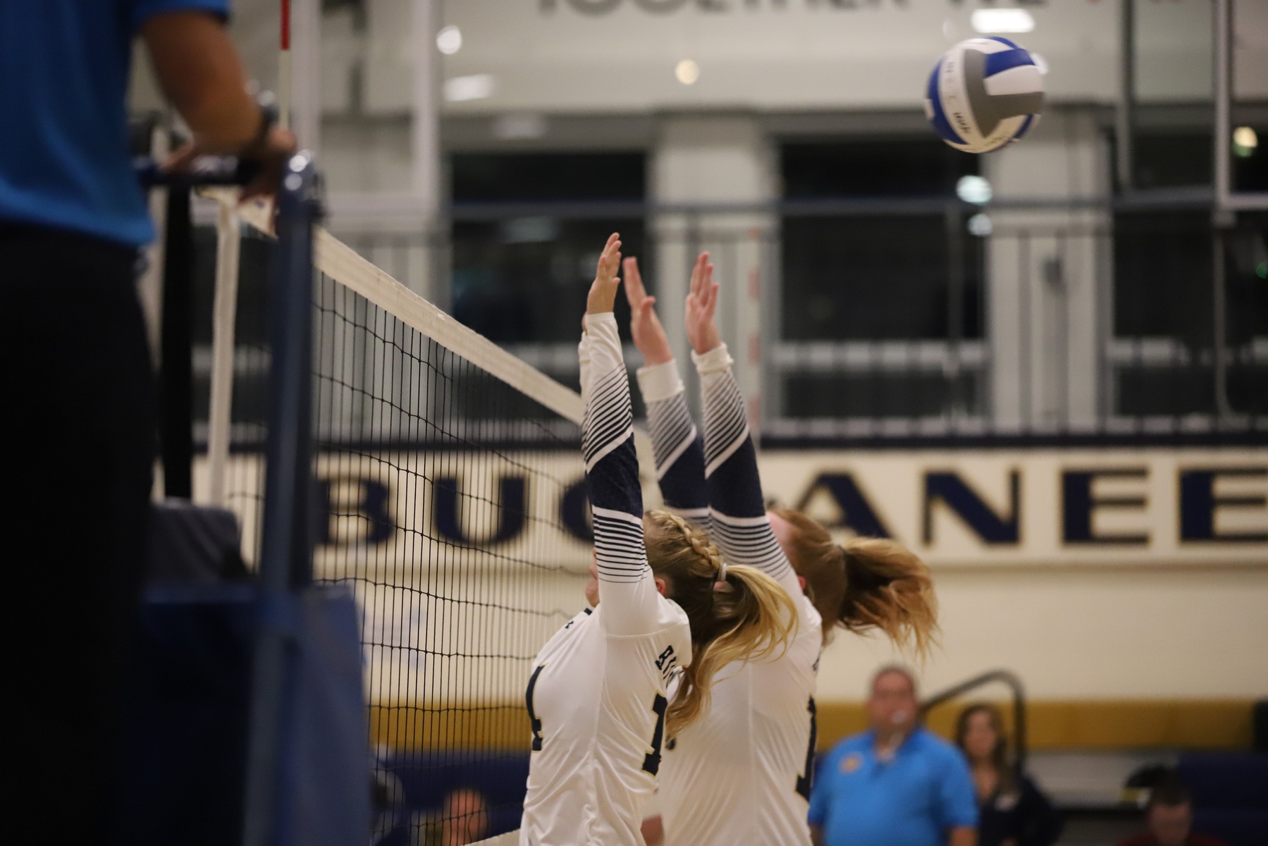 Bucs Lose to Bison in Straight Sets