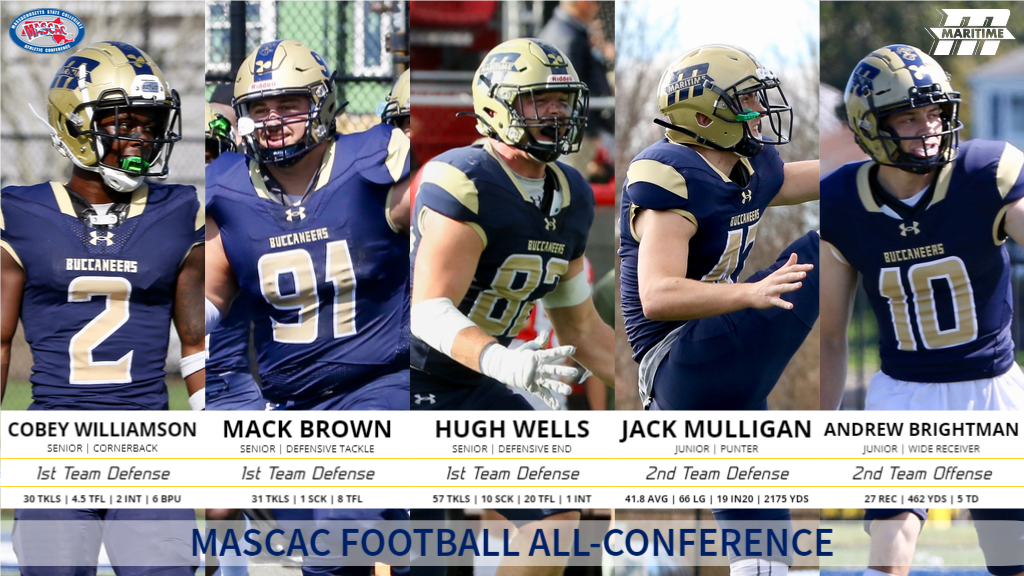 Five Buccaneers Named to MASCAC All-Conference Teams