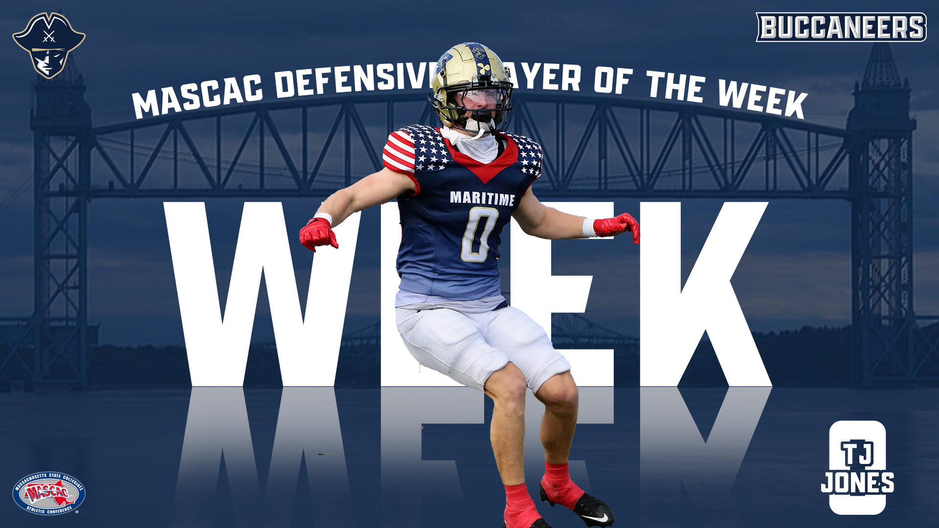 Jones Named MASCAC Defensive Player of the Week