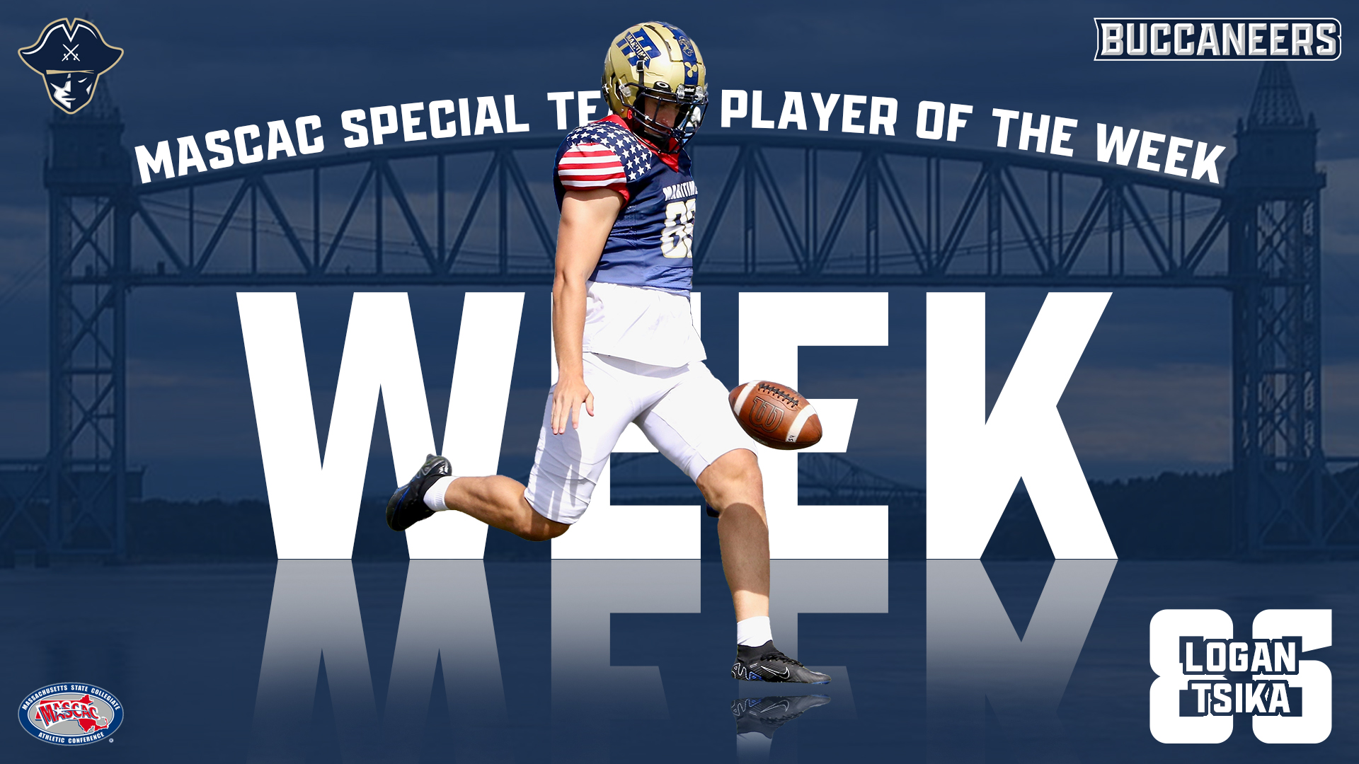 Tsika Named MASCAC Special Teams Player of the Week