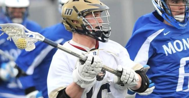 McLean Nets Hat Trick, Klose Makes 15 Saves As Men's Lacrosse Drops NEWMAC Decision At Springfield