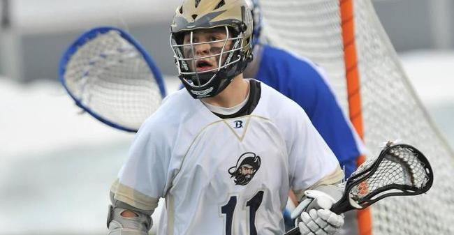 Greaney Nets Goal And Assist, Klose Makes 12 Saves As Men's Lacrosse Drops 13-4 NEWMAC Decision To Clark