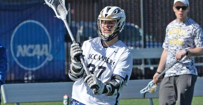McLean Records Eighth Hat Trick Of Season As Men's Lacrosse Drops 14-8 NEWMAC Decision At Clark