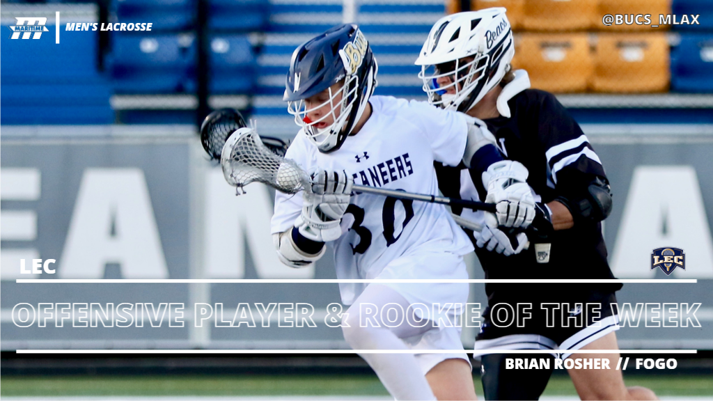 Rosher Named LEC Offensive Player and Rookie of the Week